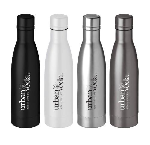 Branded Insulated Stainless Steel Water Bottles 500ml - London